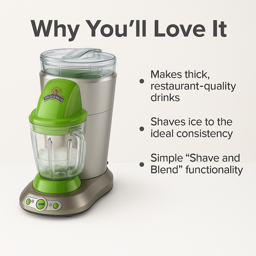 Margaritaville Bahamas Frozen Drink Machine – Easy Pour, Smooth Ice