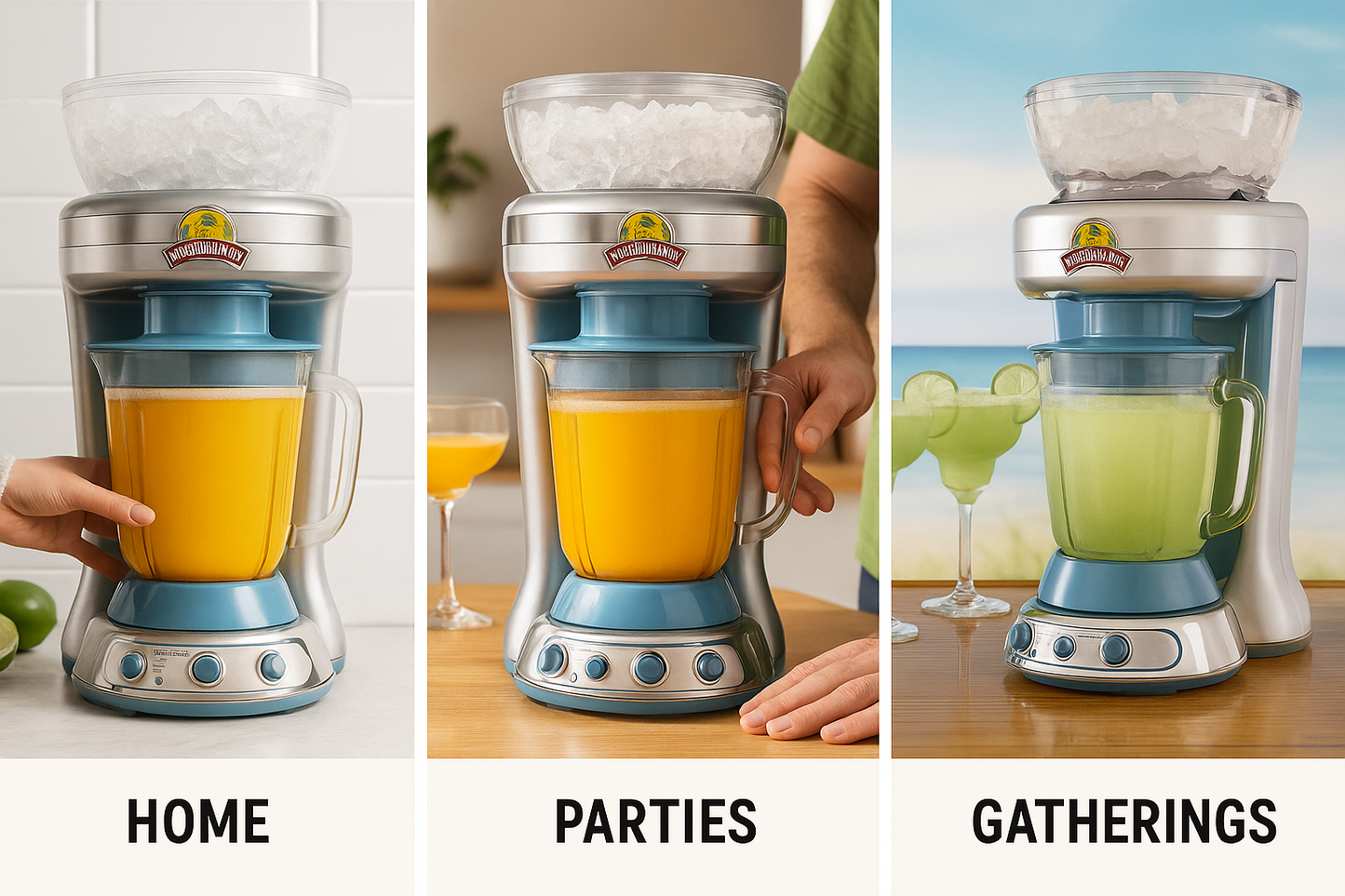 Margaritaville Frozen Drink Maker – 4 Modes, XL Ice Tank & Easy-Pour Fun!