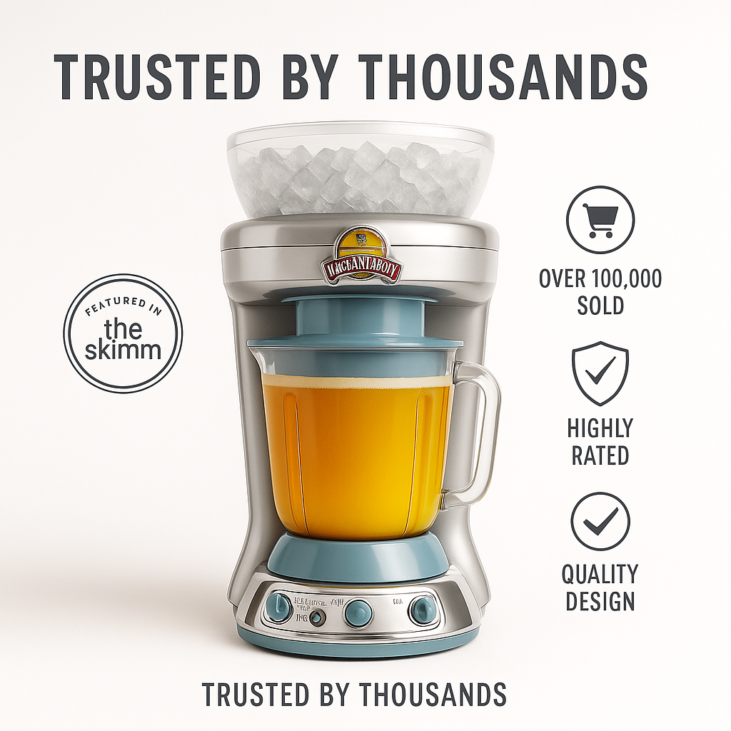 Margaritaville Frozen Drink Maker – 4 Modes, XL Ice Tank & Easy-Pour Fun!