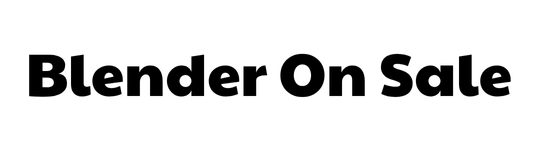 Blender On Sale